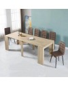 Consolle allungabile Ofelia 90x50x76h cm colore rovere