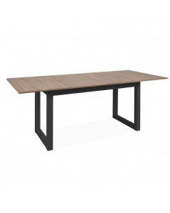 Tavolo rettangolare allungabile piano color legno e gambe antracite Austin80A 160x90x75 Prezzo
