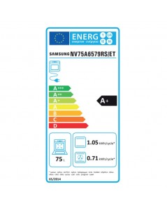 Forno elettrico multifunzione da incasso pulizia pirolitica Samsung NV75A6579RSET acciaio inossidabile