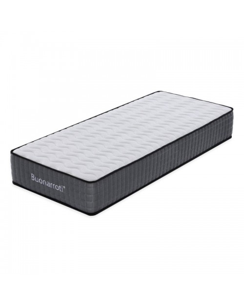 Materasso singolo 80x190X25H molle insacchettate e memory foam Balto