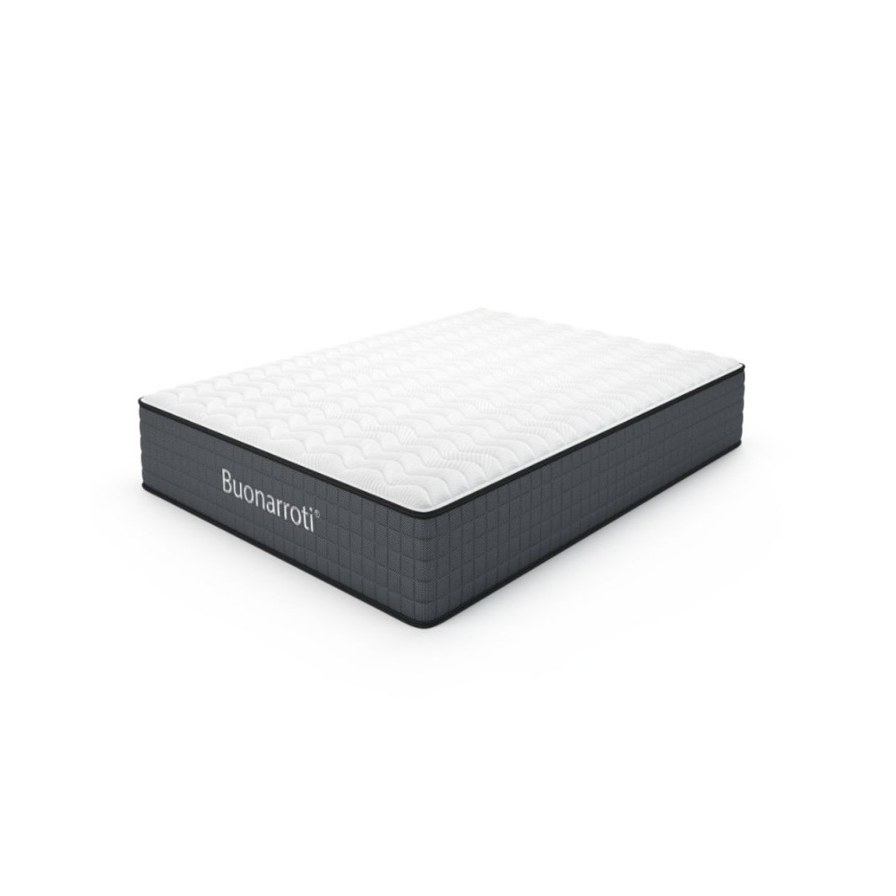 Materasso una piazza e mezza 120x190X25H molle insacchettate e memory foam Balto