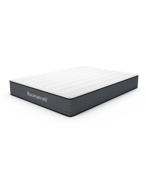 Materasso matrimoniale 160x190X25H molle insacchettate e memory foam Balto