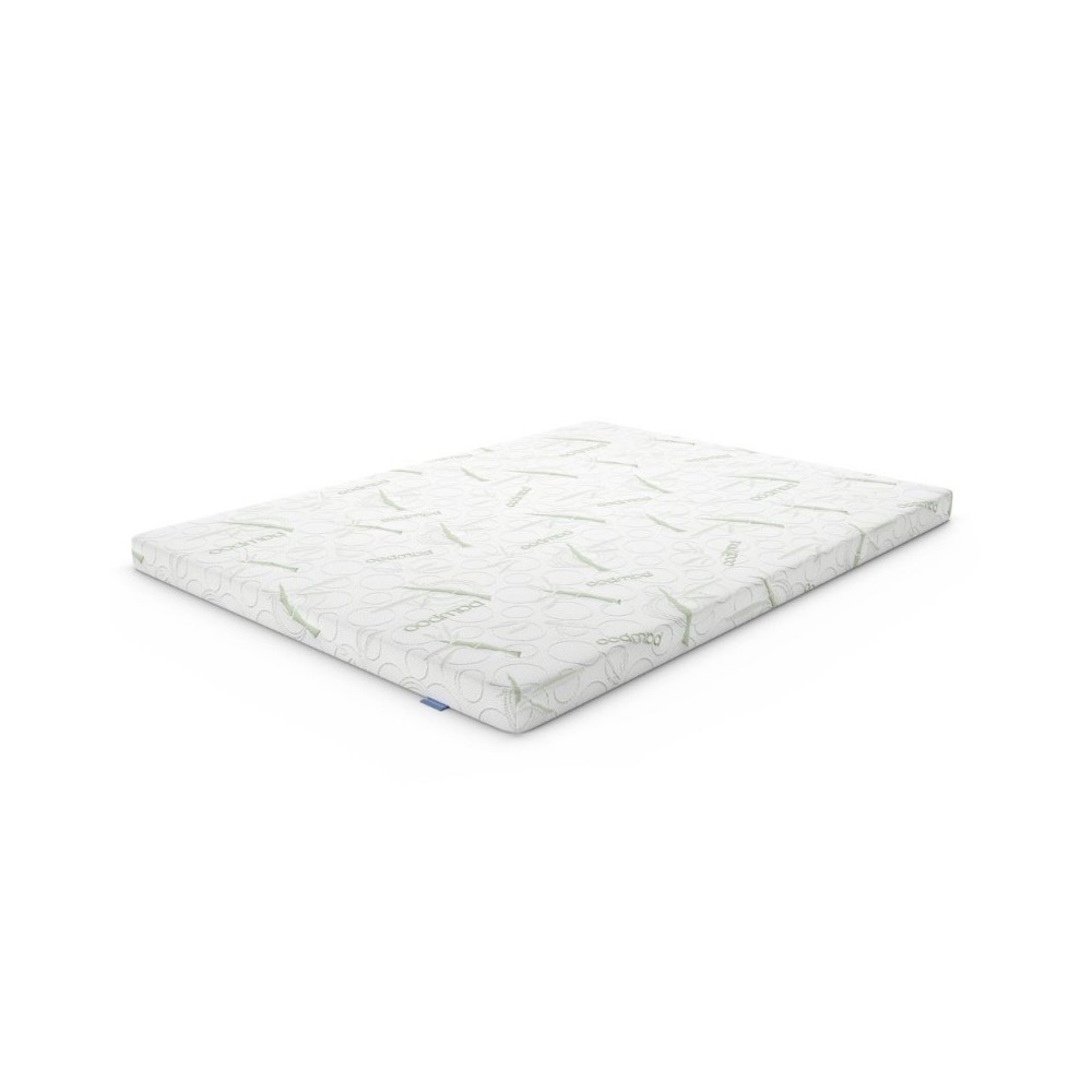 WOWTTRELAX topper memory foam 160x190, materasso topper con infuso di  Carbone di Bambù e Memory Gel, topper con Fodera Rimovibile e Lavabile,  correttore materasso altezza 6cm, traspirante e Antiacaro : : Casa