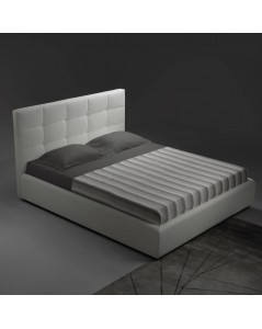 Letto Una Piazza e Mezza con Contenitore Napoli Bianco Vendita Online