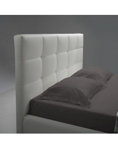Letto Una Piazza e Mezza con Contenitore Napoli Bianco Vendita Online