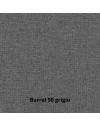 Divano Kendall con penisola reversibile letto estraibile colore grigio
