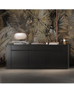 Madia 3 Ante Nero Alce 205x49x83h Prezzo