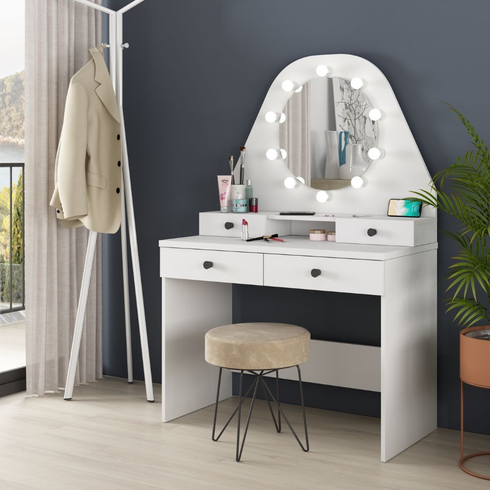 Scrittoio Toilette con specchio - Mobili classici per la casa