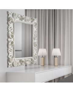 Specchiera Madrid 101x82h Colore Bianco Opaco Prezzo