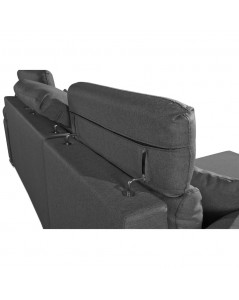 Divano con Penisola Contenitore Grigio ComoII Twist20 Offerta