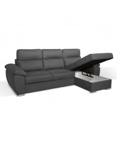Divano con Penisola Contenitore Grigio ComoII Twist20 Offerta