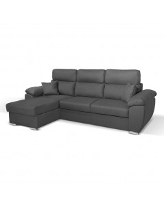Divano con Penisola Contenitore Grigio ComoII Twist20 Offerta