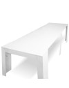 Consolle allungabile Ofelia 90x50x76h cm colore bianco