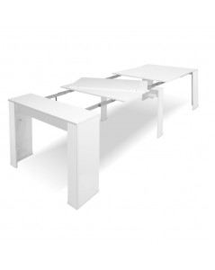 Consolle Allungabile Ofelia 90x50x75h colore bianco - Veriaffari.it