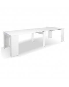 Consolle Allungabile Ofelia 90x50x75h colore bianco - Veriaffari.it