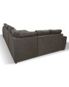Divano angolare con letto e 2 contenitori Washington khaki