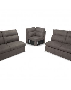 Divano Angolare con Letto e 2 Contenitori Washington Khaki Prezzo
