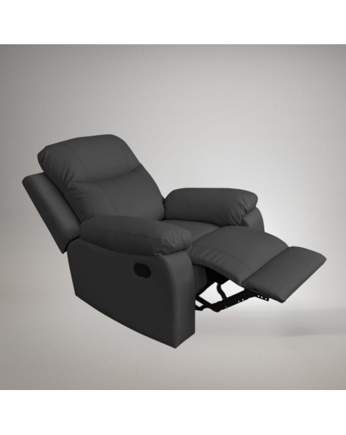Poltrona reclinabile Chicago Cayenne20 colore grigio grafite