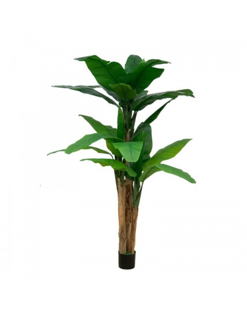 3F Piante Artificiali - V - BANANO X 4 cm 80-150-230-270 - ALTEZZA CM  80-150-230-270 Ø VASO CM 40 - 3F Piante Artificiali