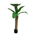 Pianta artificiale Banano 160h con vaso e 2 fusti