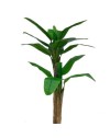 Pianta artificiale Banano 160h con vaso e 2 fusti