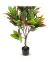 Pianta artificiale Croton 120h 134 foglie