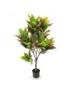Pianta artificiale Croton 120h 134 foglie