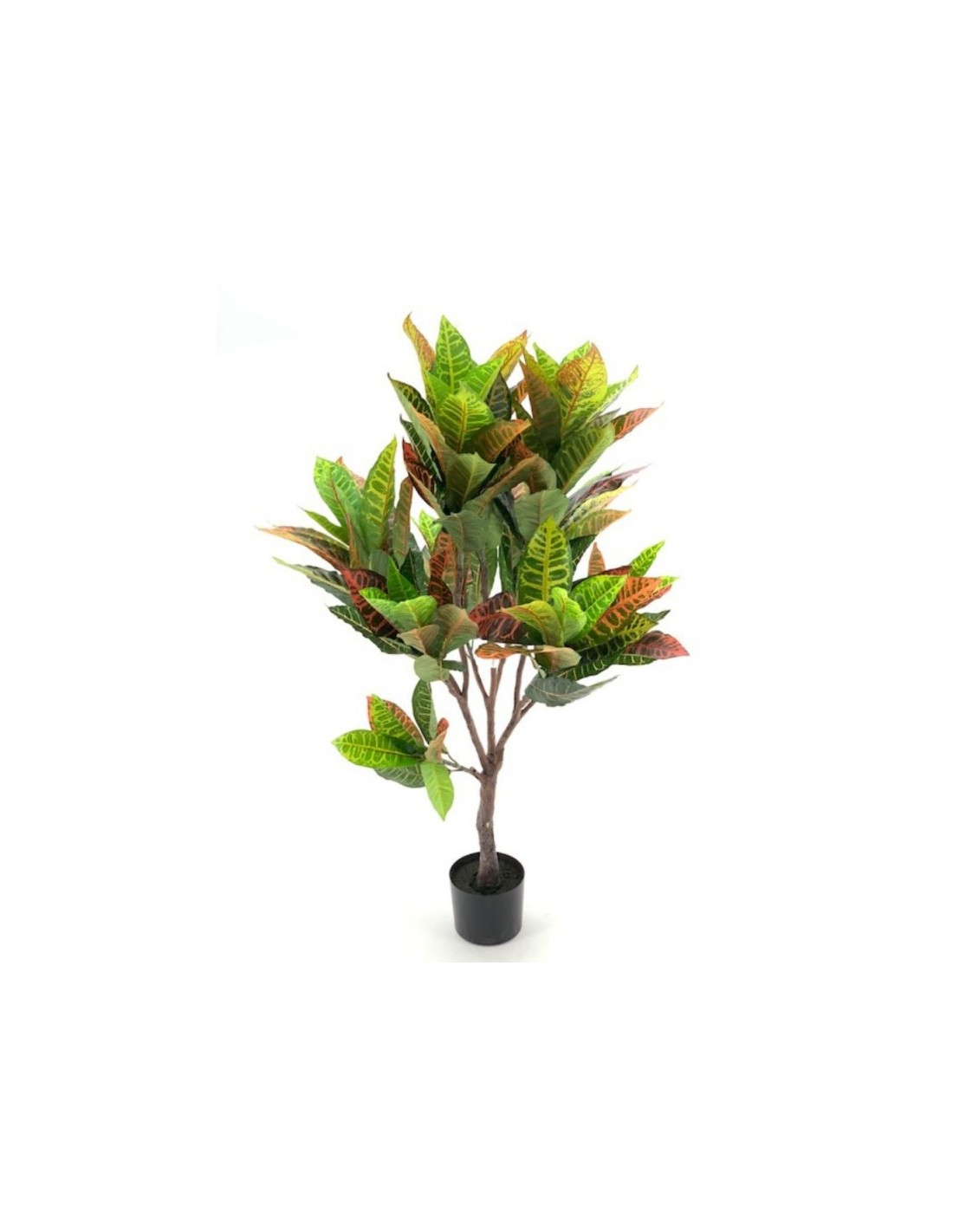 Pianta artificiale Croton 120h 134 foglie