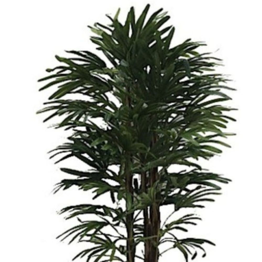 Pianta artificiale Ficus variegato 120h 768 foglie con vaso