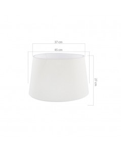 Lampada da Terra Treppiede Noce con Paralume Tripod Bianco Prezzo
