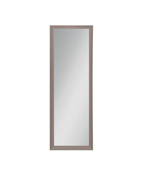 Specchio rettangolare 27x106 cornice tortora Syria