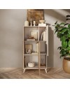 Mobile contenitore alto Marion 81x42x154h colore cashmere e cadiz