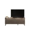 Mobile porta Tv 3 ante Polan 181x42x72h colore bronzo e mercure
