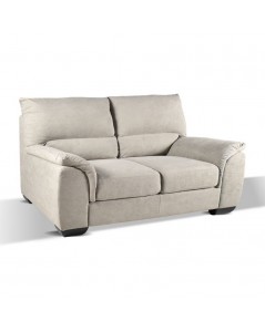 Divano 3 Posti Atene in Tessuto Queen 198x90x100h Colore Taupe