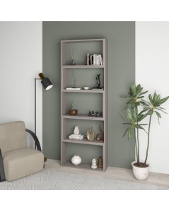 Libreria Estensibile Angolare Wish 72x22x200h Colore Tortora
