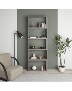 Libreria Estensibile Angolare Wish 72x22x200h Colore Tortora