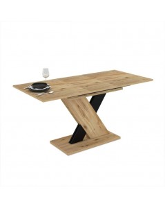 Tavolo Allungabile Rovere con Dettaglio Nero Axi 120x75x76H Prezzo
