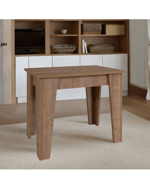 Consolle allungabile Natron 50x90 cm colore rovere