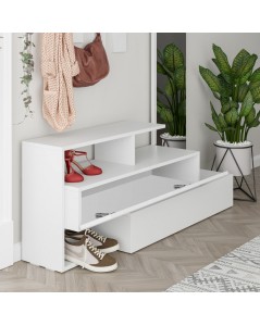 Mobile Ingresso con Specchio Ramda Colore Bianco Prezzo