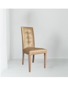 Sedia Montecarlo 3 Bottoni Tessuto Manila Camel Prezzo