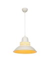 Lampada a sospensione stile industriale Tibet ASZ0870 colore crema