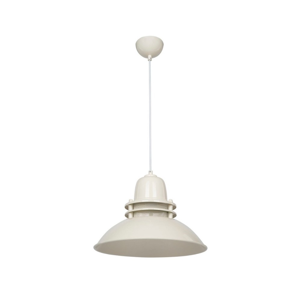 Lampada a sospensione bianca stile industriale Tibet ASZ0870