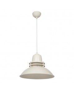 Lampada a sospensione stile industriale Tibet ASZ0870 colore crema
