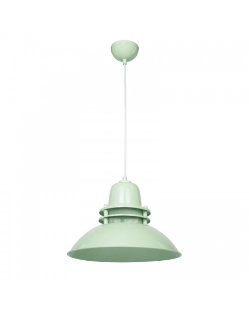 Lampada a sospensione stile industriale Tibet ASZ0873 colore menta