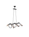 Lampada a sospensione stile contemporaneo con 6 punti luce Derbent MDL3938