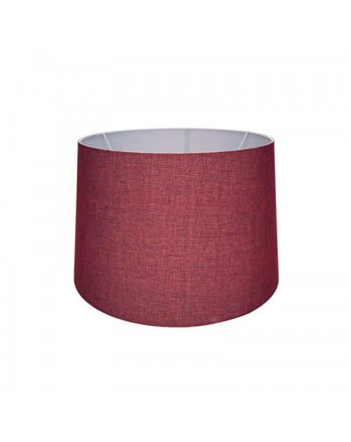 Paralume tessuto rosso Deco MDL3011
