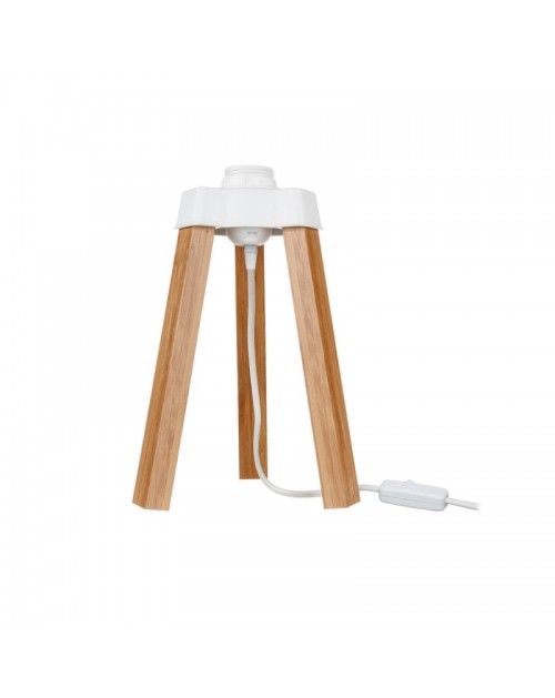 Lampada da tavolo treppiede legno colore rovere Piko MDL4767 22.5H