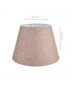 Paralume Tessuto Beige Cono Tripod MDL2634 Prezzo