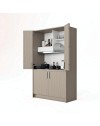 Cucina a scomparsa completa di elettrodomestici Fold olmo 125