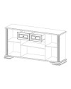Madia 4 ante e 2 cassetti 178.5x45x93.5h White colore bianco vintage